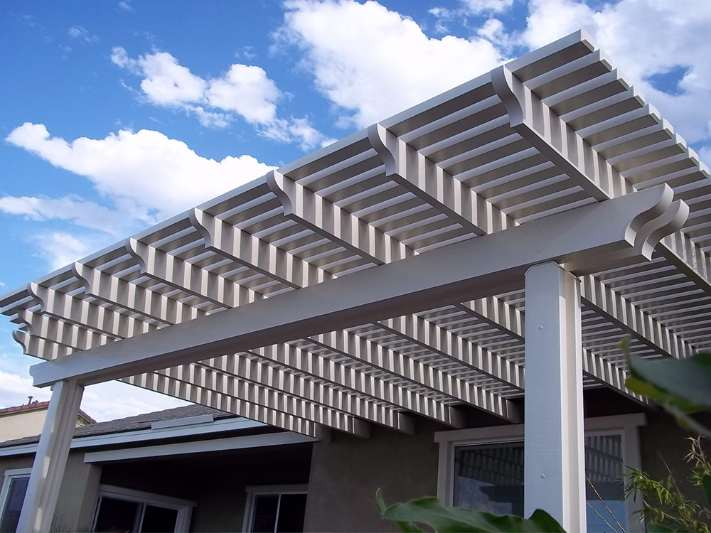 Weatherwood® Phoenix Lattice Patio Covers Duralum Products, Inc.