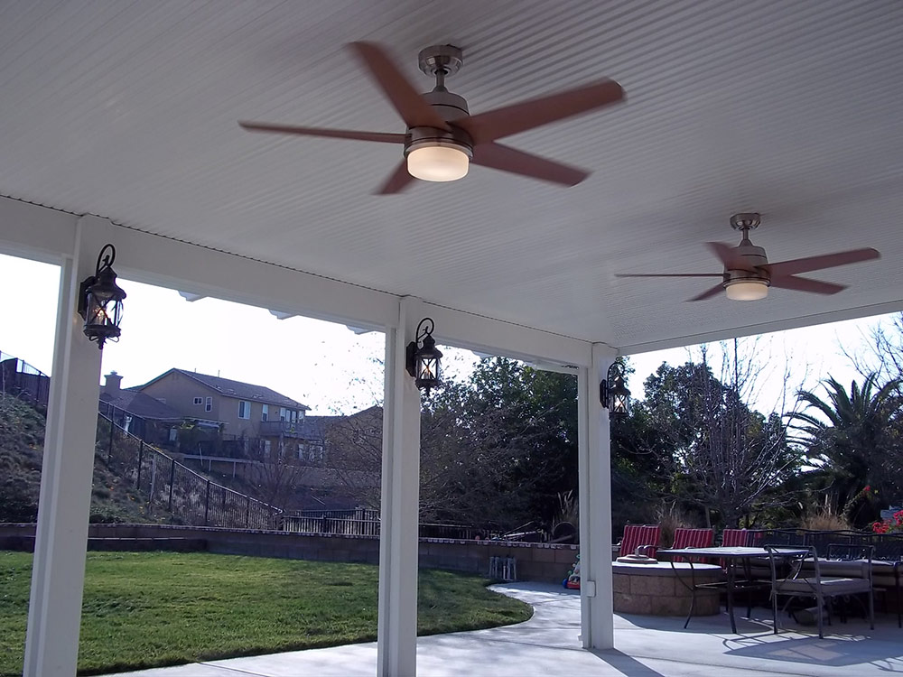 Weatherwood® Californian Solid Patio Covers Duralum Products, Inc.