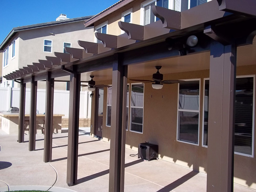 Weatherwood® Phoenix Lattice Patio Covers Duralum Products, Inc.