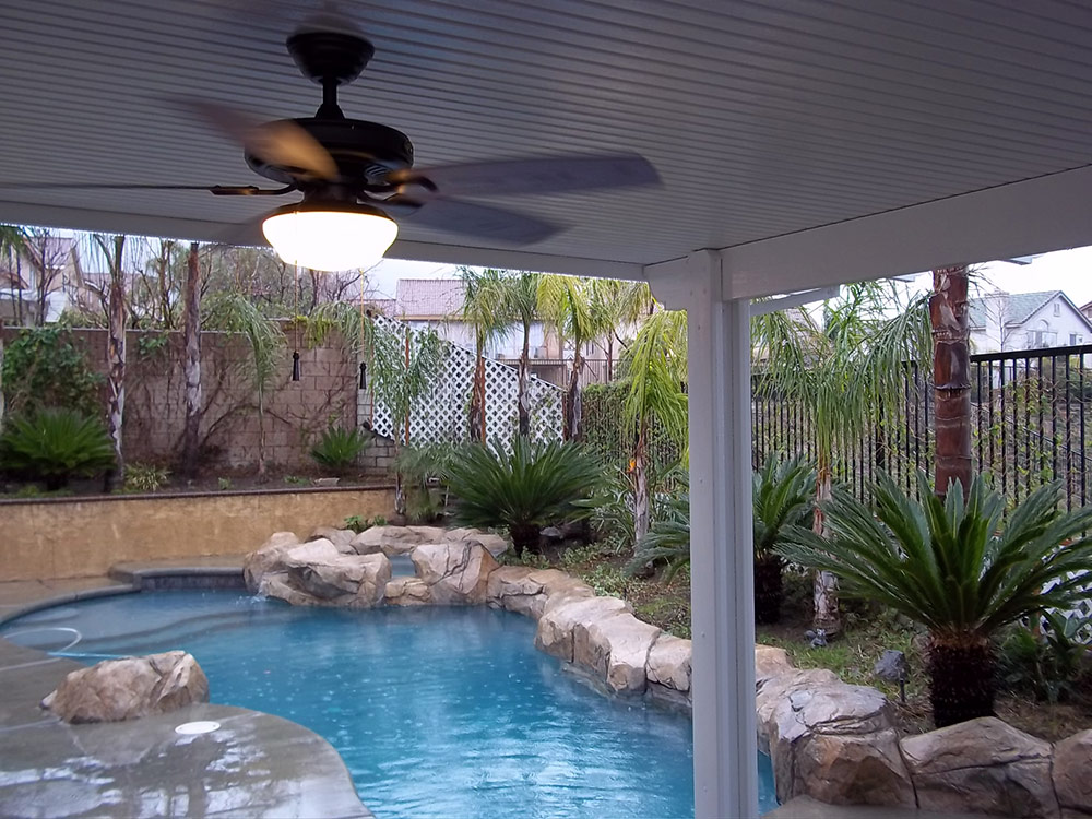 Weatherwood® Californian Solid Patio Covers Duralum Products, Inc.