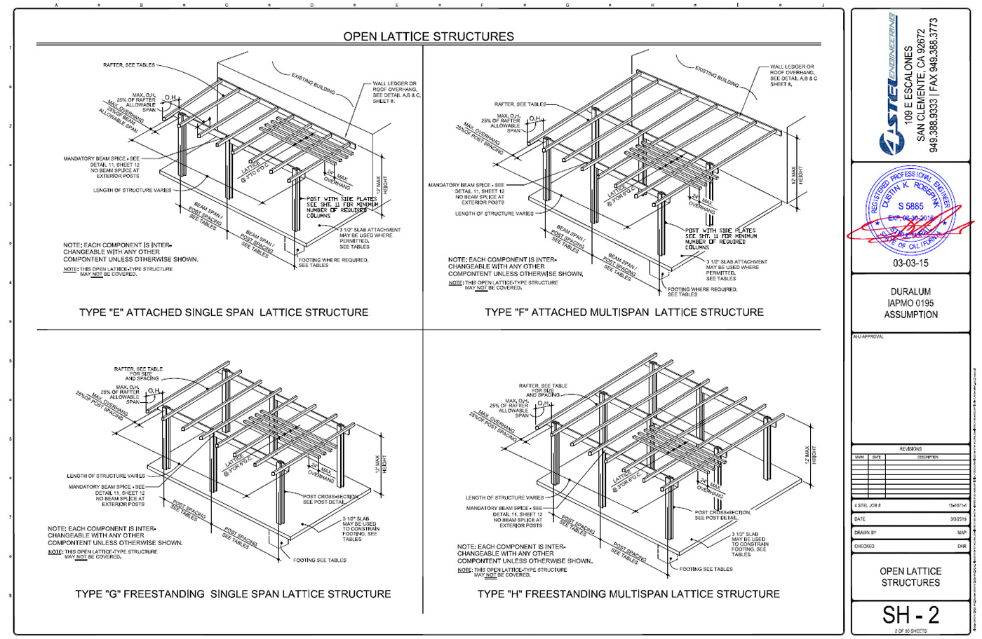 Duralum Engineering - Open Lattice Structures